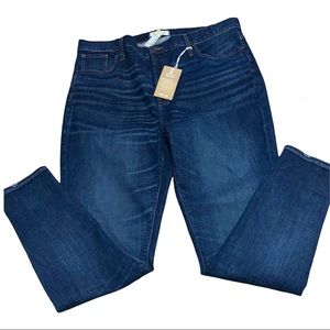 Madewell 10" High Rise Skinny Jeans Women’s Plus Size 35 Dark Wash Denim NWT